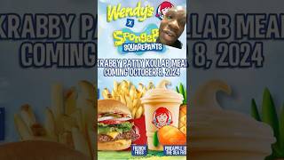 If You Work At Wendy’s Quit Immediately shorts food spongebob wendys memes meme krabbypatty [upl. by Nyladnohr]