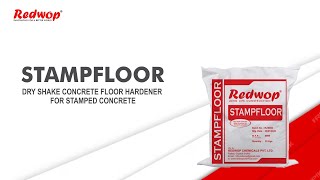 STAMPFLOOR  Dry Shake concrete floor hardener for stamped concrete [upl. by Roxie]