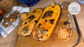 Courge butternut rôties au roquefort [upl. by Emmalynn]