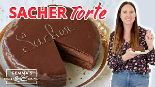 Classic Austrian Sacher Torte Recipe [upl. by Schrader]