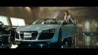 Iron Man 2 Audi R8 commercial [upl. by Enerehs781]