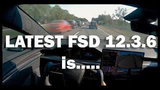 LATEST TESLA FSD 1236 Real World Review Uncut [upl. by Vannie]