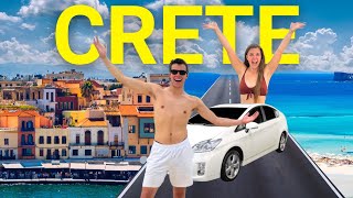 3 DAY Roadtrip in CRETE GREECE 🇬🇷 the ultimate travel guide [upl. by Gardener]