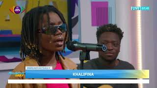 Khalifina performs on BreakfastDaily [upl. by Ruyle]