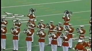 The Commandants Own United States Marine Drum and Bugle Corps  BEGIN THE BEGUINE  1990 part 2 [upl. by Schick]