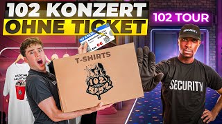 Als Merch Verkäufer aufs 102 Konzert 🤫 [upl. by Naleag]