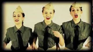 The Andrews Sisters  Boogie Woogie Bugle Boy of Company B  Cover by The Honeybee Trio [upl. by Lillis]