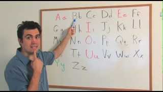 The English Alphabet ABC  Learn English Speak English [upl. by Rosel]