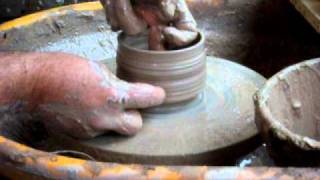 making throwing pottery chawan tea bowls [upl. by Biggs100]