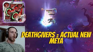 i just cant get enough of deathgivers  PVP GUIDE  STREAM HIGHLIGHTS 11  ALBION ONLINE [upl. by Sisak670]