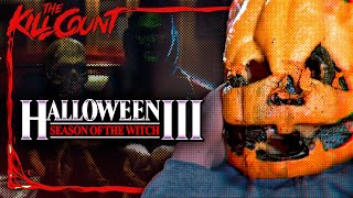 Halloween III Season of the Witch 1982 KILL COUNT [upl. by Anomas]