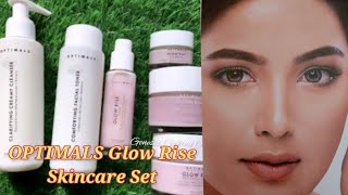 Oriflame OPTIMALS Glow Rise Set  Pigmentation  Glow and Radiant Skin [upl. by Desberg581]