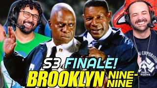 BROOKLYN NINENINE SEASON 3 FINALE REACTION 3x23 Greg and Larryquot [upl. by Ilamad]