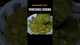 VEGETABLE KURMA saviruchirecipe kurmarecipe vegkurma vegetablekurma food cooking viralshort [upl. by Eidolem]