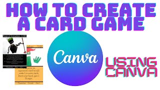 How to Create a Trading Card on Canva [upl. by Leohcin]