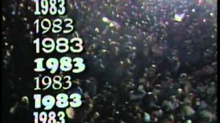 New Years Eve at Times Square  19821983  from CBS [upl. by Onimixam313]