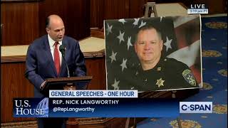 Congressman Langworthy Honors the Life of Chautauqua County Undersheriff Richard Telford [upl. by Mukul663]