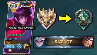 SAVAGE THIS WHAT HAPPENS WHEN GLOBAL DYRROTH BACK IN EPIC 🔥 [upl. by Eenahc]