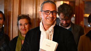 Le prix Goncourt 2024 attribué à Kamel Daoud pour son roman quotHourisquot [upl. by Kcirddet794]