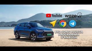 BYD ga programma ornatish Youtube Yandex Waze Chrome Telegram  Установка программ на BYD [upl. by Tychon573]