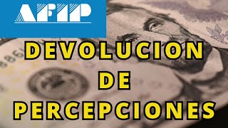 FECHAS Para Solicitar la Devolución de Percepciones en 2023quot tutorialesafip noticiasafip [upl. by Ogg]