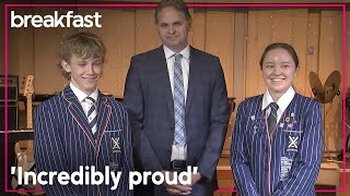 Christchurch school reflects on viral Stairway to Heaven cover  TVNZ Breakfast [upl. by Weisberg167]