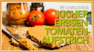 KichererbsenTomatenAufstrich  Vegan for Fit ReChallenge  Woche 2 Folge 3Teil 6 [upl. by Tarfe]