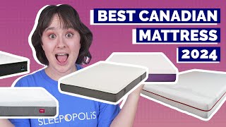 Best Canadian Mattresses 2024  Our Top 7 PicksUPDATED [upl. by Lemrac]