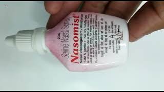 Nasomist Nasal Spray  Saline Nasal Spray uses  Nasomist Nasal Spray How to use  Nasomist Use Dose [upl. by Anilosi]