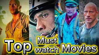 Top Hollywood movies Dwayne Johnson the rock hindi dubbed🔥😎 [upl. by Gilcrest]