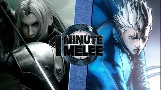 OMM Sephiroth VS Vergil 1amp2 AMV Digital World [upl. by Tawney]