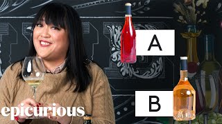 Wine Expert Guesses Cheap vs Expensive Wine  Price Points  Epicurious [upl. by Mccord]