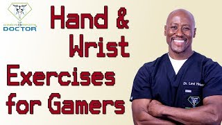 Hand  Wrist Exercises For Gamers [upl. by Ellennaj]