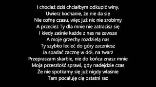 Sobota  Przepraszam tekst lyrics [upl. by Blasius]