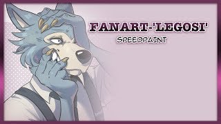 SPEEDPAINT LEGOSI BEASTARS [upl. by Aelsel]