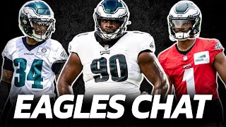 Who will Breakout for the Eagles this season  Friday Night hangout [upl. by Lleksah]