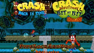 Crash Bandicoot  Back In Time Fan Game Bit By Bit Pipe Lock And Drop By OGCrashFan [upl. by Carola]