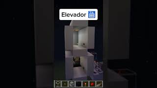 TUTORIAL ELEVADOR AUTOMATICO DE REDSTONE   Minecraft Bedrock [upl. by Layod]