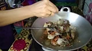 Masak ketam sayur meding dan babi bakar oven [upl. by Carn299]