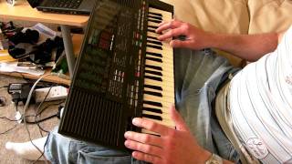 YAMAHA PSS480 old school fun [upl. by Piotr]