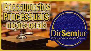 Pressupostos Processuais  noções gerais Novo CPC [upl. by Salter]