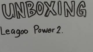 UNBOXING LEAGOO POWER 2 [upl. by Neerroc]