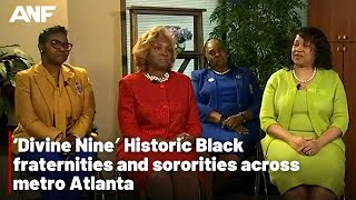 ‘Divine Nine′ Historic Black fraternities and sororities across metro Atlanta [upl. by Losse]