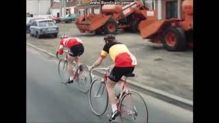 E3 Harelbeke 1978  Freddy Maertens graisse la patte à Jan Raas [upl. by Kirsteni983]