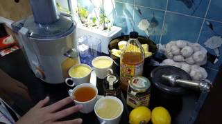 HoneyGarlicLemonGingerApple Cider Vinegar Concoction [upl. by Ahseneuq321]