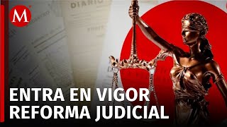 Publican reforma al Poder Judicial a pesar de suspensión provisional [upl. by Yendroc832]