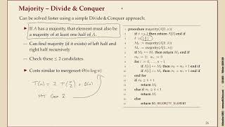 Effiziente Algorithmen 55 Majority [upl. by Griswold109]