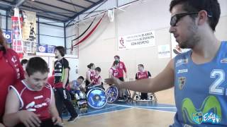 II Encuentro de Baloncesto en Silla de Ruedas Hispasat con Movistar Estudiantes [upl. by Jasmina]