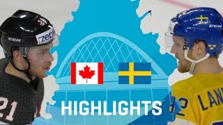 Canada  Sweden  Final  Highlights  IIHFWorlds 2017 [upl. by Samau]