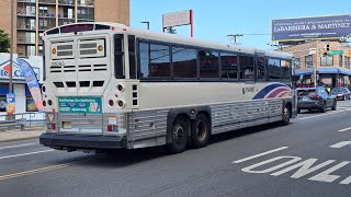 NJ TRANSIT 166 CRESSKILL MCI D4500CT 22093 [upl. by Euqina]